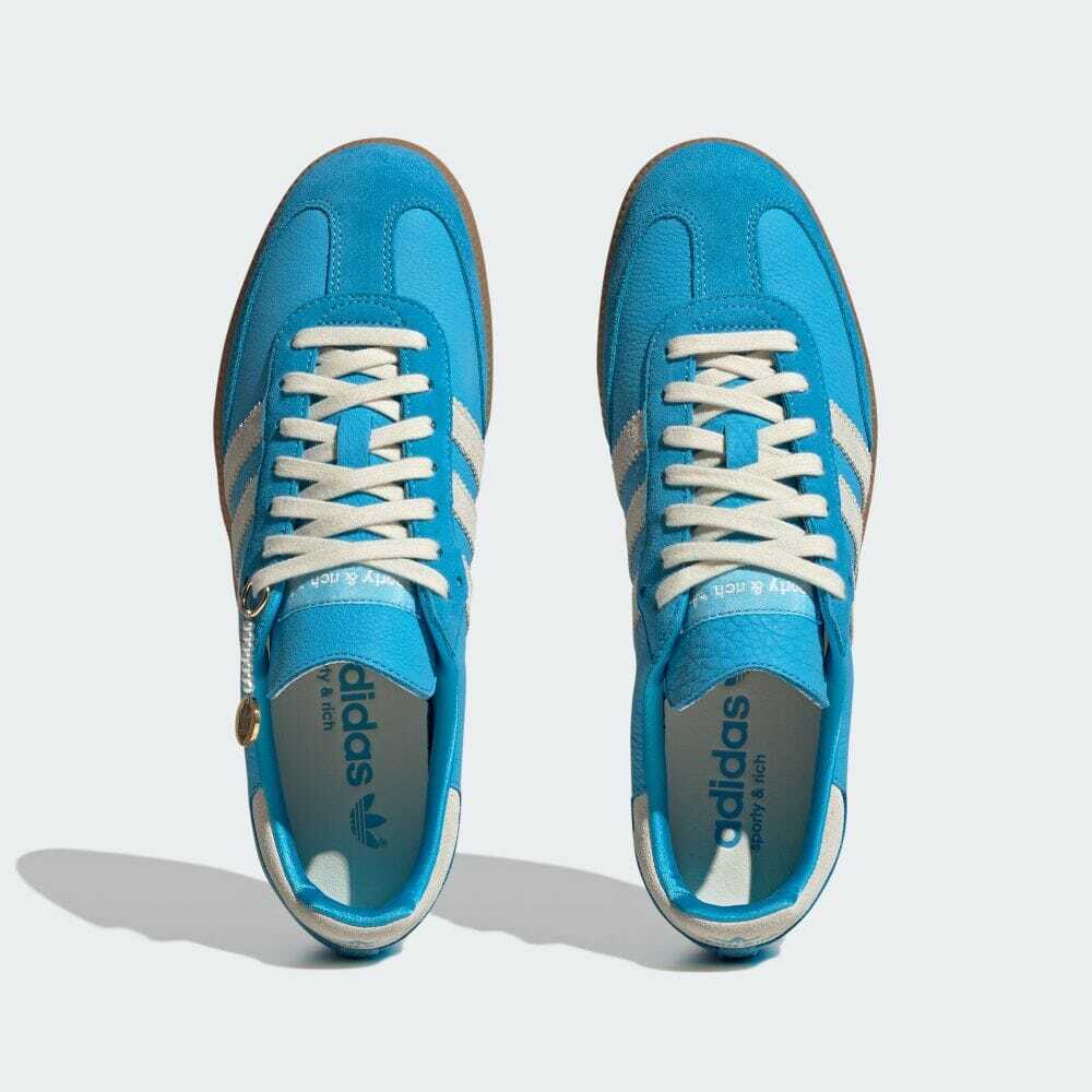 IE6975 Sporty & Rich adidas Samba OG Cream White Blue Rush Gum (Men's)