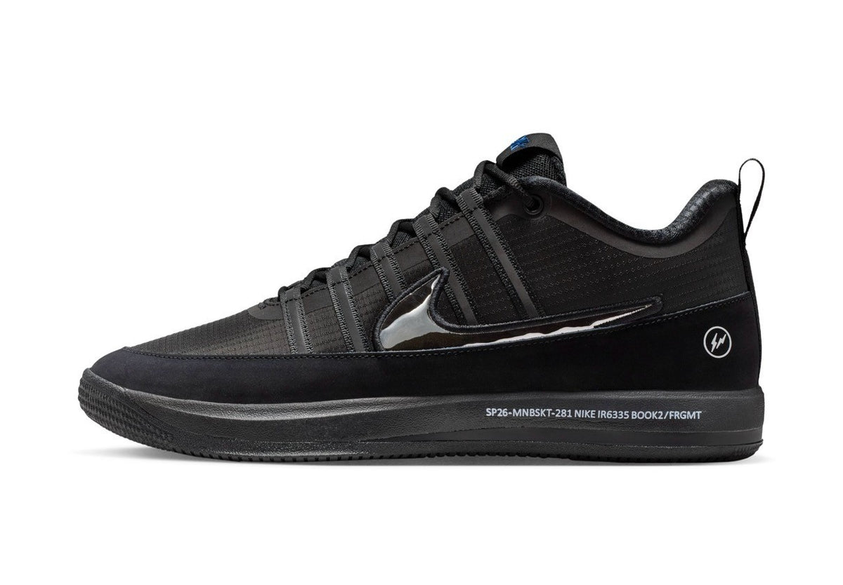 IR6335-001 fragment design Nike Book 2 Premium Black Sport (IV2029-001) (Men's)