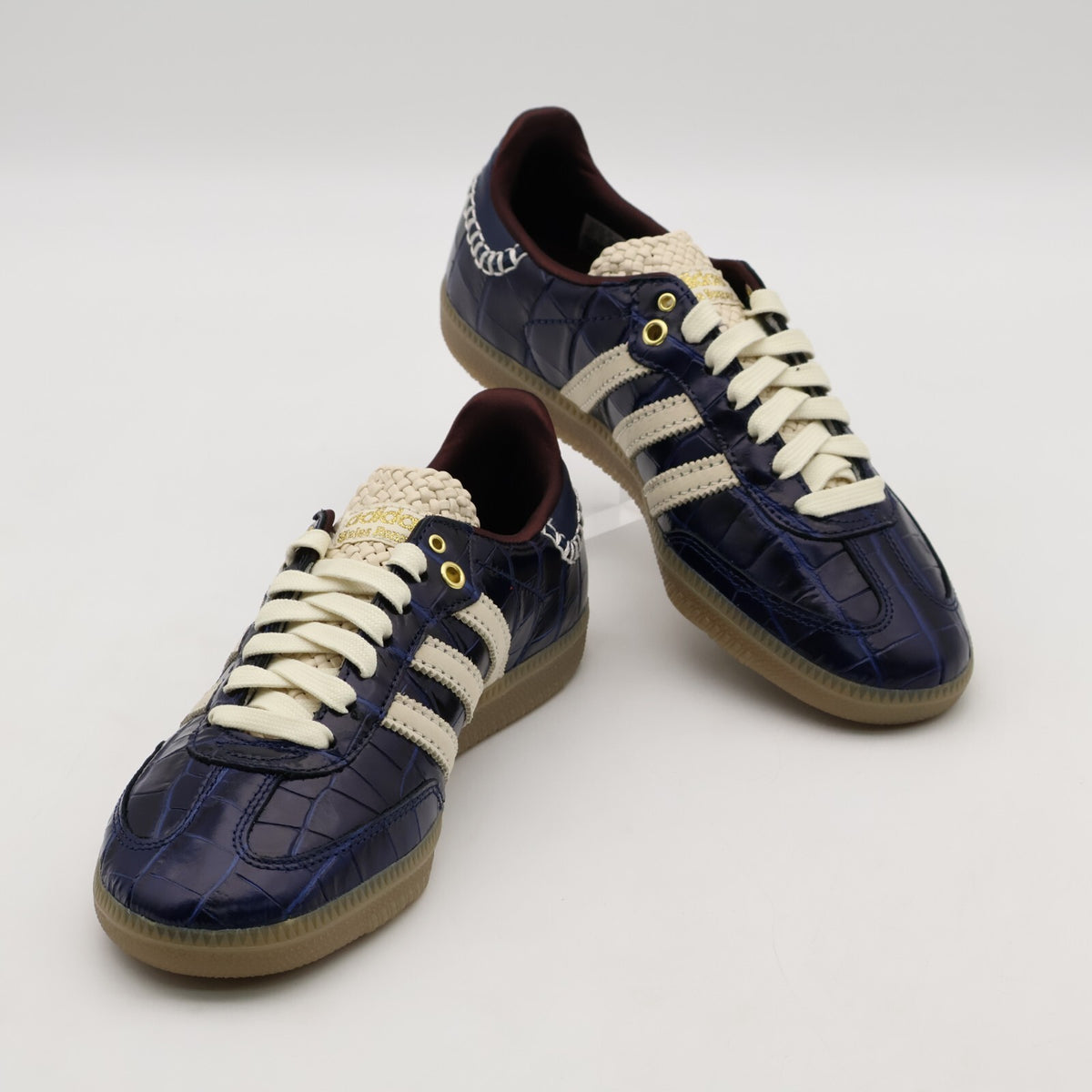 JH9825 Wales Bonner adidas Samba Collegiate Navy Wonder White Night Red (Men's)