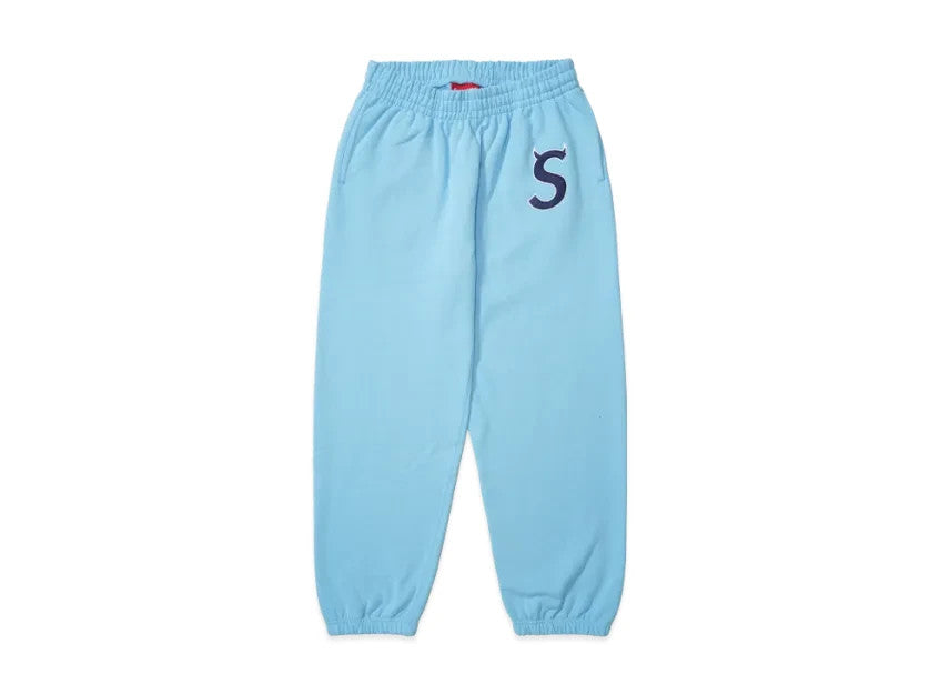 Supreme Devil S Logo Sweatpant "Light Blue"