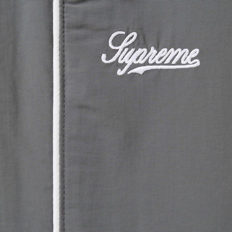 Supreme Contrast Piping Track Pant Grey