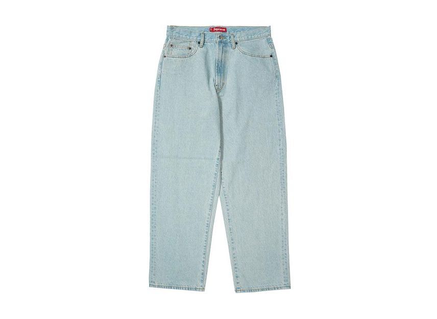 Supreme Baggy Jean Light Washed Indigo (25SS)