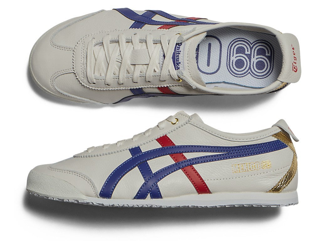 1183C692-100 Onitsuka Tiger Mexico 66 "White/Dark Blue" (Men's)