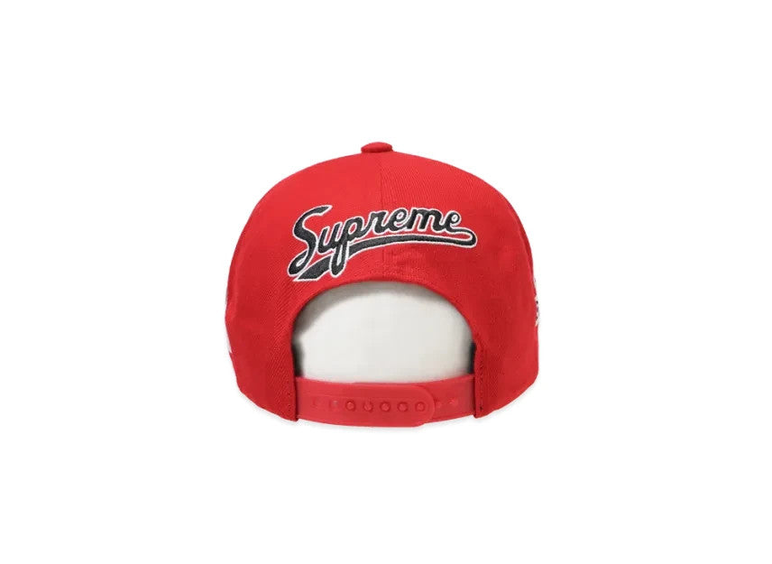 Supreme World Famous S Logo 6-Panel (26SS) "Red"