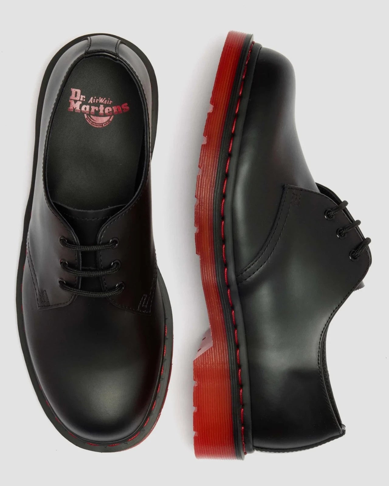 43425001 Dr.Martens 1461 Red Sole 2 3-Eye Shoes Black (Japan Exclusive) (Men's)