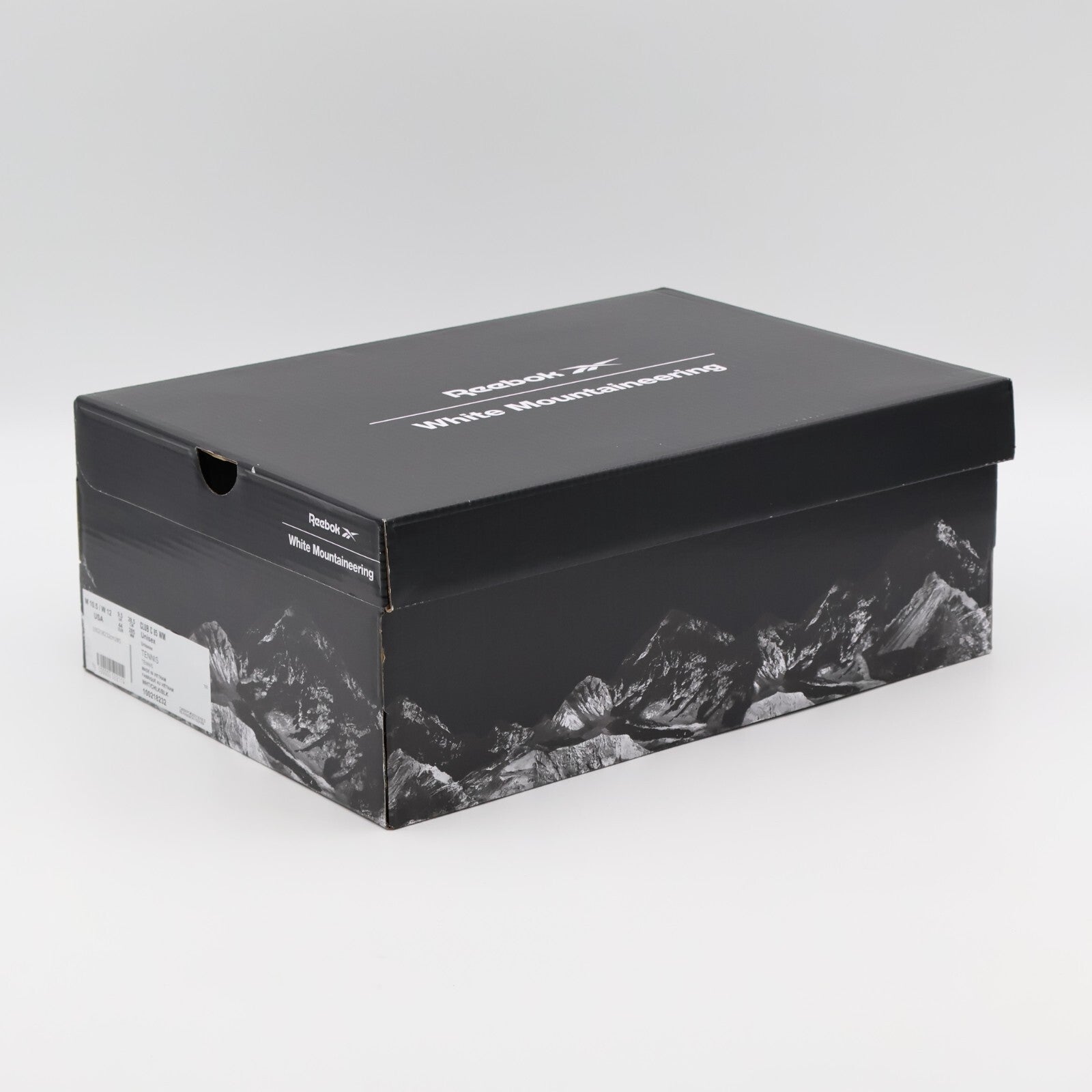 100218232 White Mountaineering Reebok Club C 85 White Chalk Black (Men's)