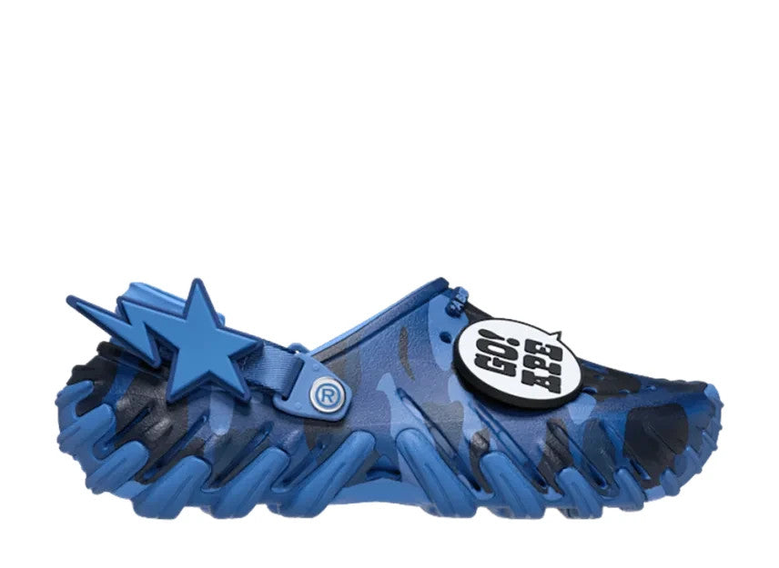 819114 A BATHING APE x Crocs Echo RO Clog "Powder Blue" (Men's)