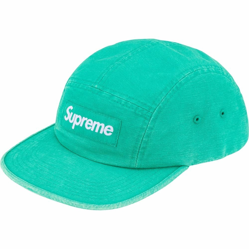 Supreme Canvas Camp Cap Teal
