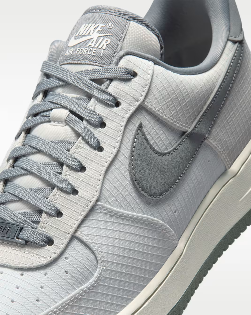 IH1943-100 Nike Air Force 1 Low LX Vibram Summit White Smoke Grey (Men's)