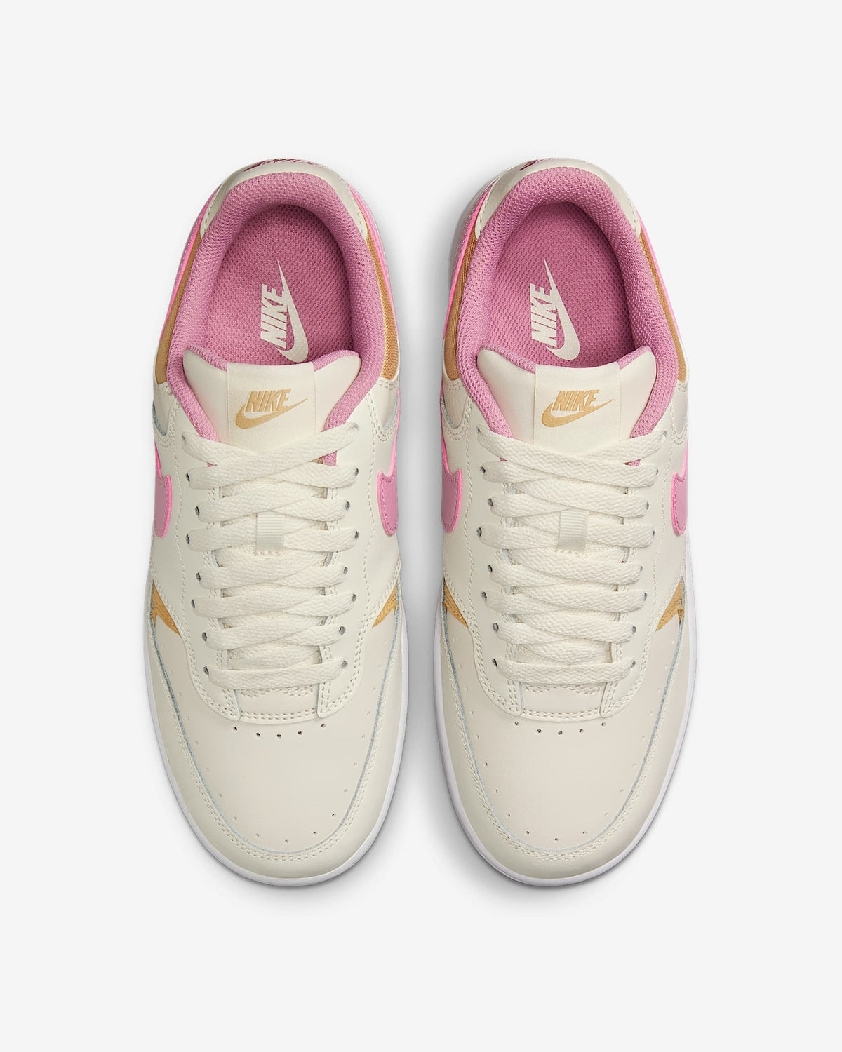 DX9176-005 Nike Gamma Force Soft Pearl Sesame White Elemental Pink (Women's)