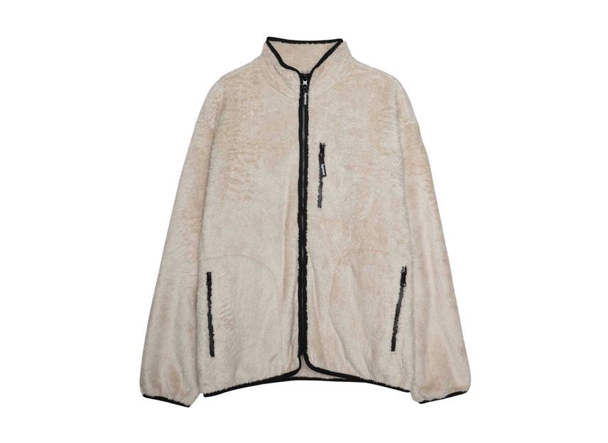 Supreme Kate Moss Fleece Jacket Natural