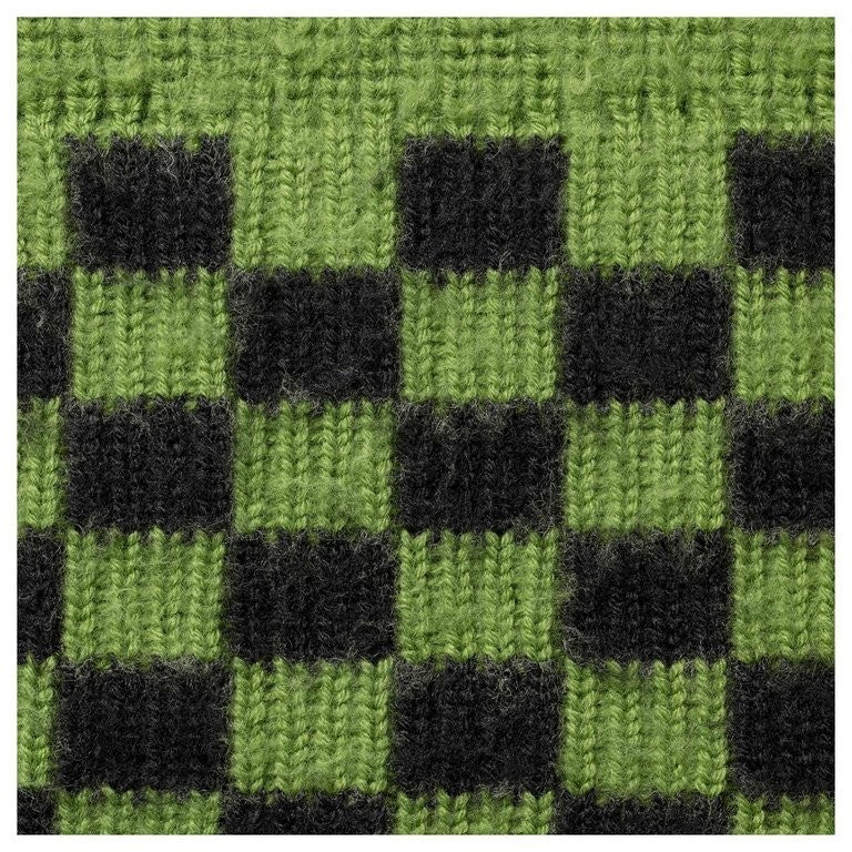 Supreme Checkerboard Pilled Sweater Green