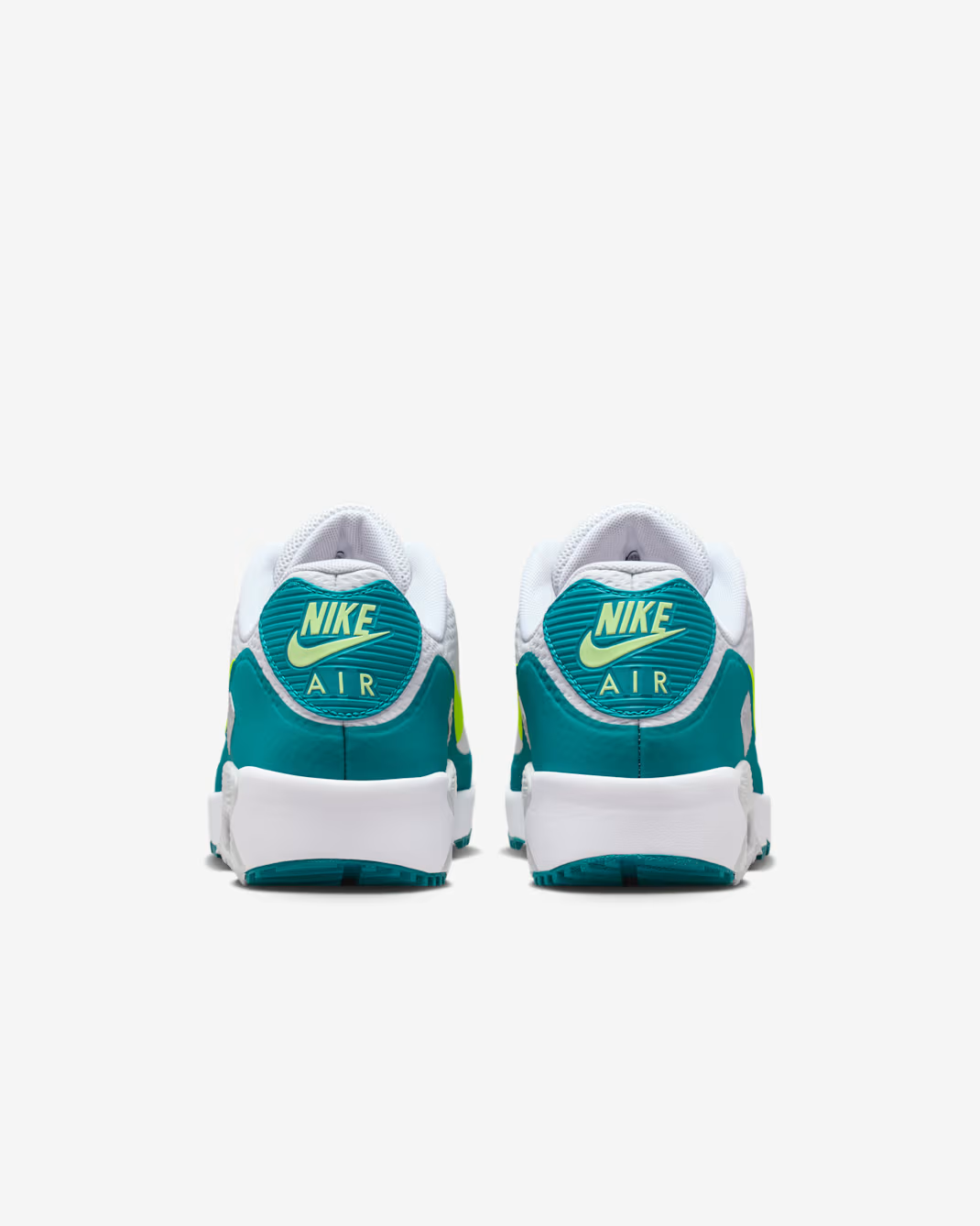 HV9305-104 Nike Air Max 90 Golf White Bright Spruce Volt (Men's)