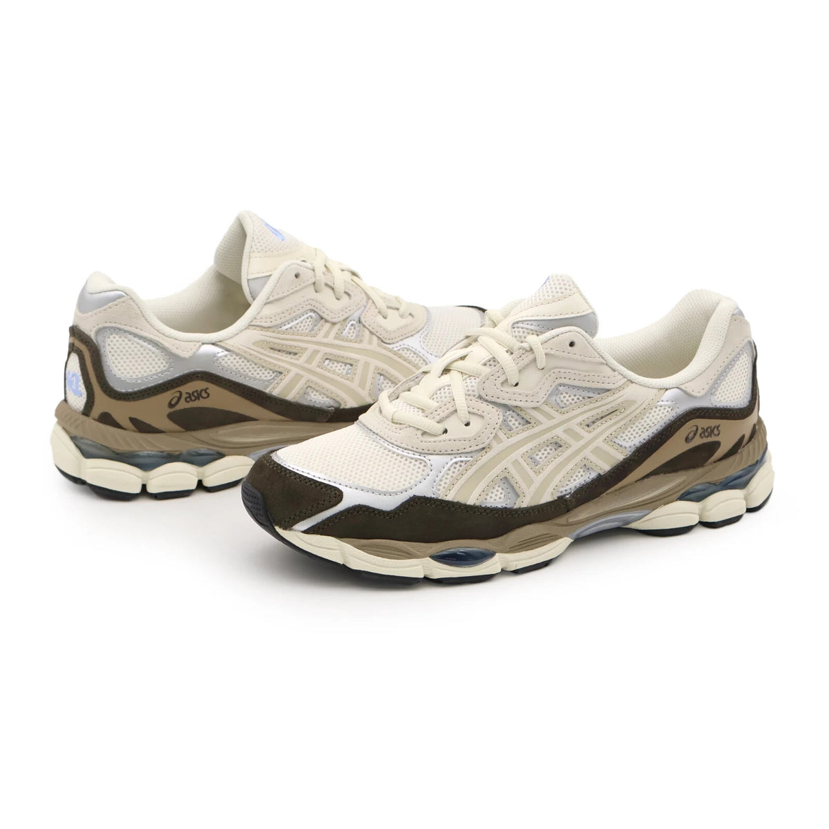 1203A383-103 Asics Gel-NYC Beige Cream Brown Grey White Blue Ivory (Men's)