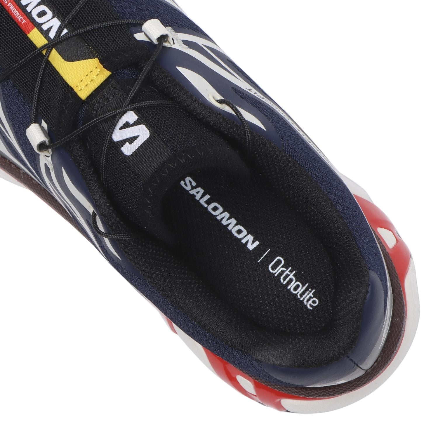 L49105400 Salomon XT-6 Maritime Blue Black Fiery Red (Men's)