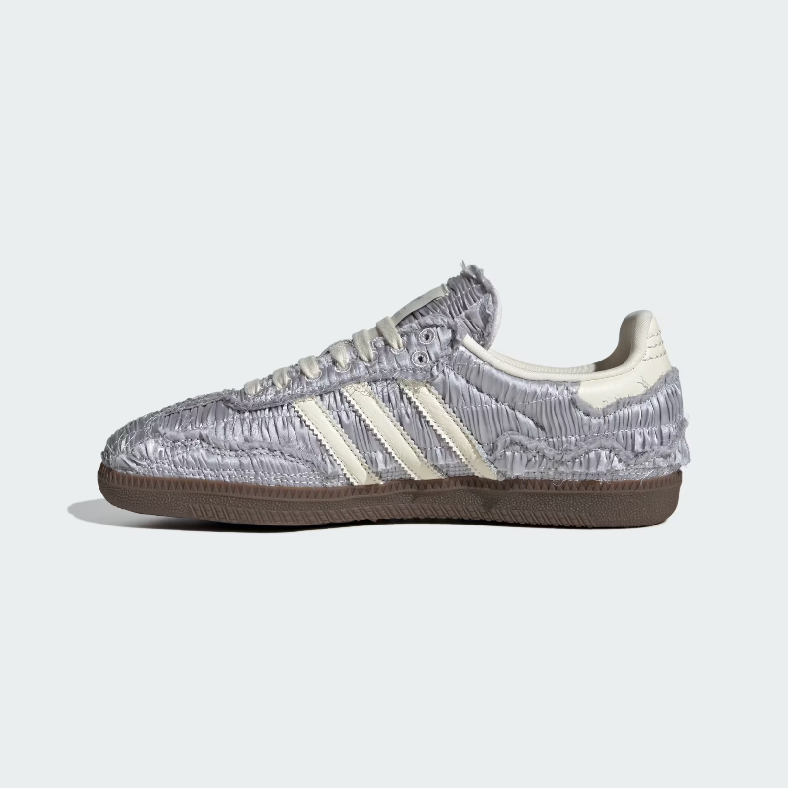 JP9283 Caroline Hu adidas Originals Samba Silver Metallic Cream White (Women's)