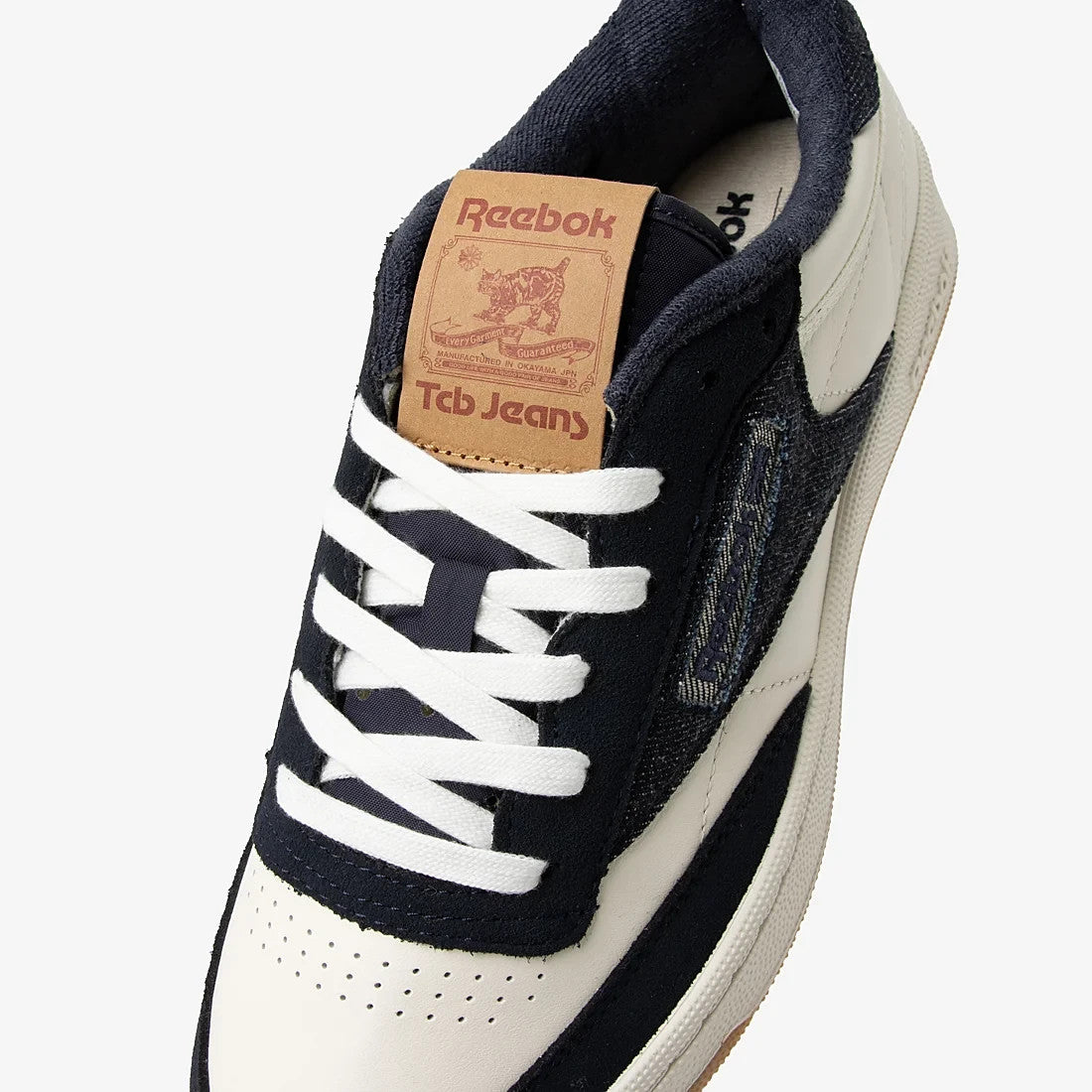 R00090 TCB jeans Ã Reebok Club C 85 Vintage "50âs Denim Edition" (Men's)