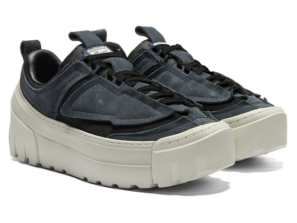 1183C399-400  Onitsuka Tiger Chunky Runner Lo Iron Navy Black (Men's)