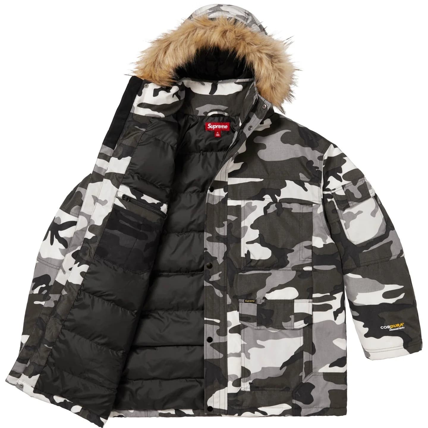 Supreme Cordura Snorkel Coat Snow Camo