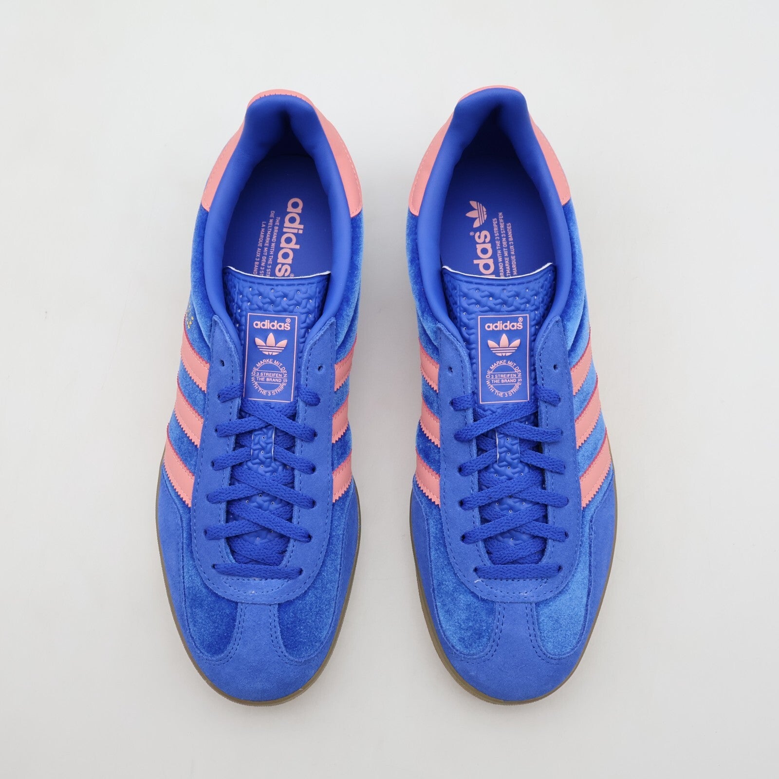 IG6785 adidas Originals Gazelle Indoor Blue Semi Pink Spark Gum (Women's)