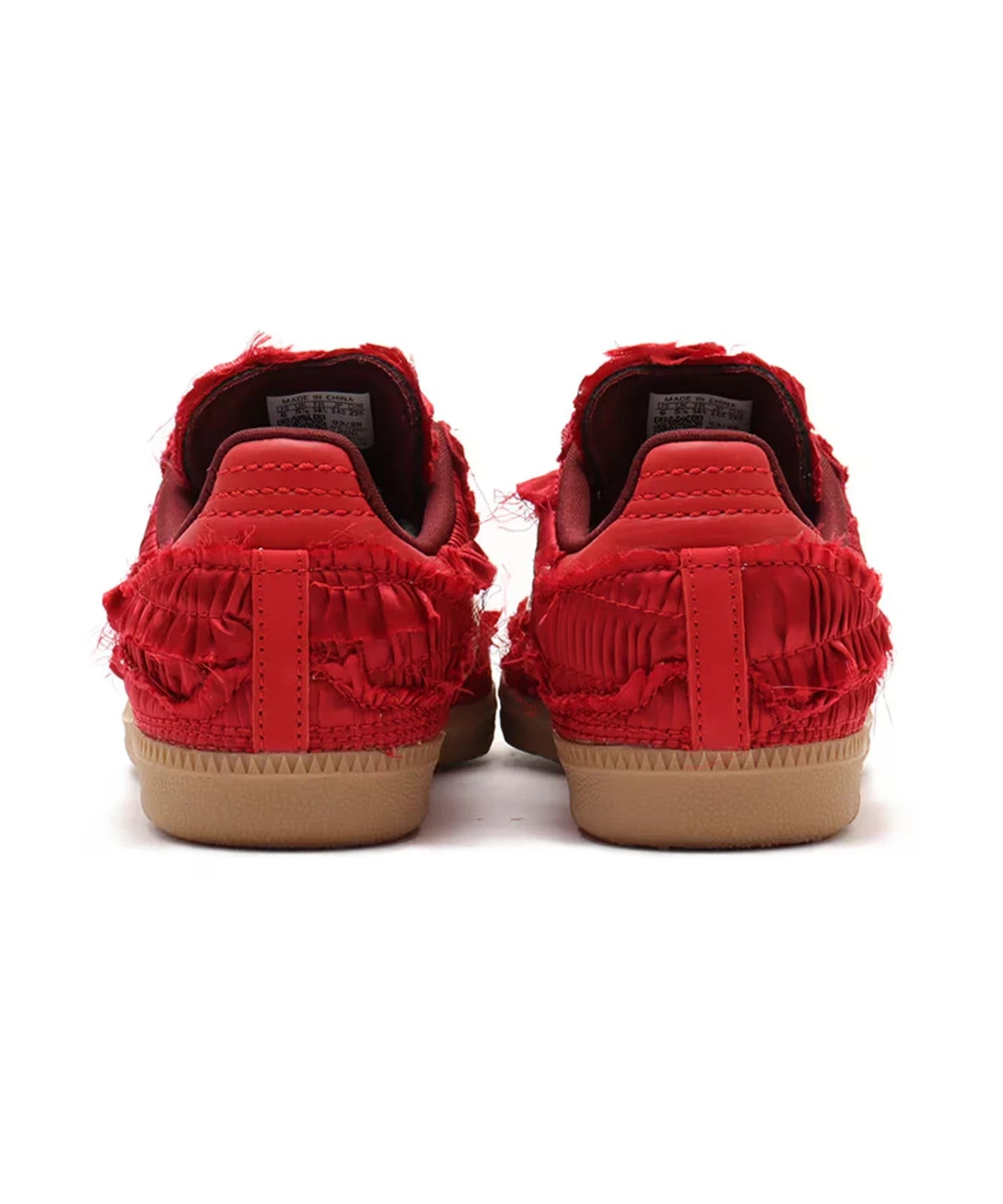 JP9281 Caroline Hu adidas Originals Samba Power Red Cream White Shado (Men's)