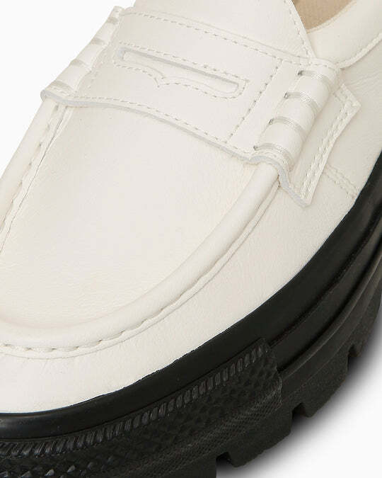 31314201 Converse All Star Chunk Loafer White Black (Men's)