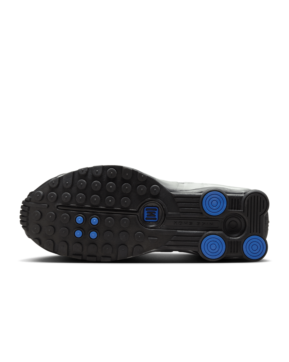 AR3565-006 Nike Shox R4 Black Metallic Silver Racer Blue (Women's)