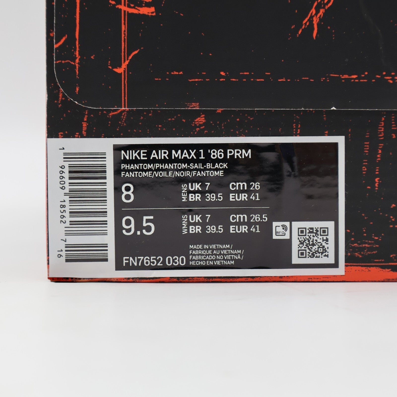 FN7652-030 Nike Air Max 1 '86 PRM World Make Korea (Men's)