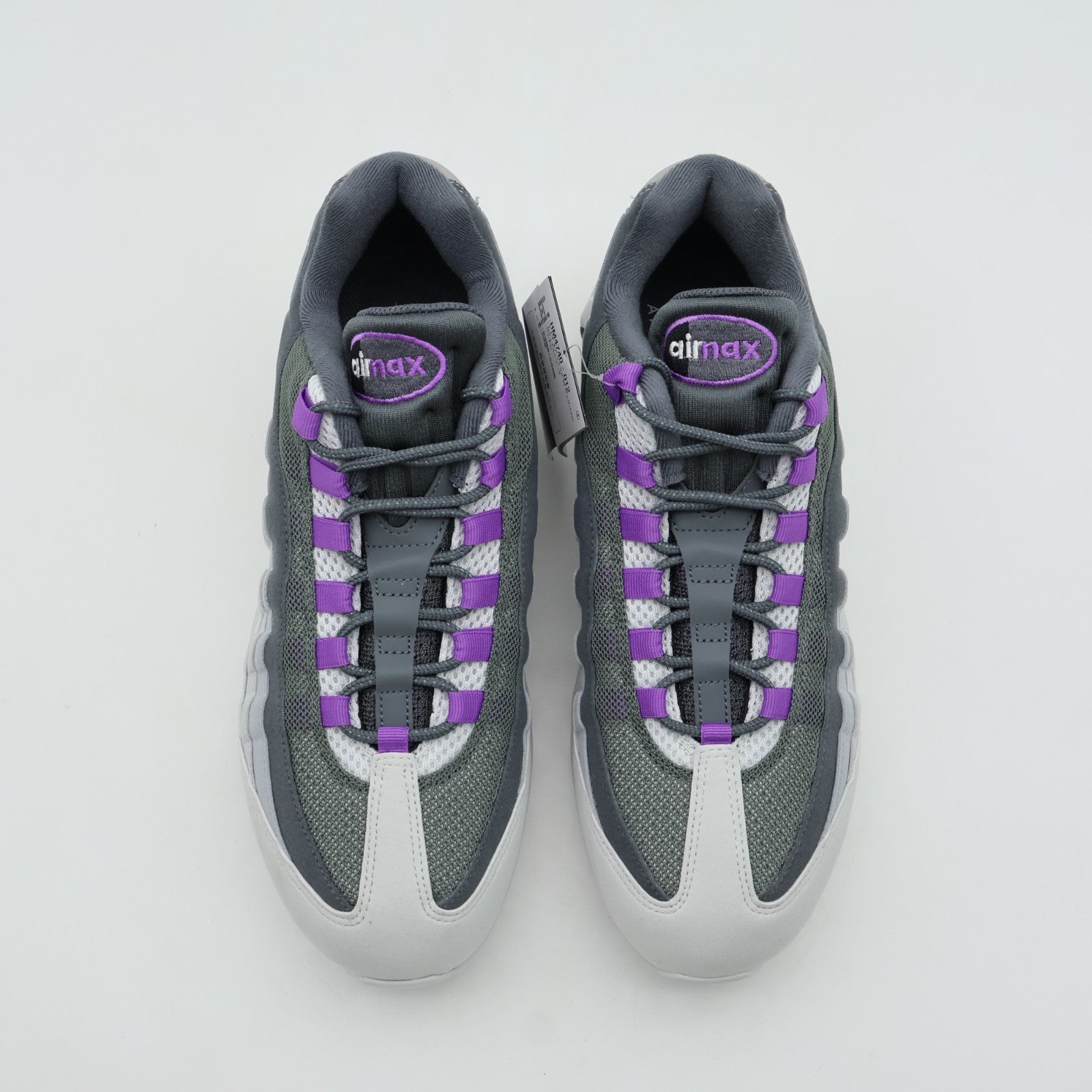 HM4740-012 Nike Air Max 95 Big Bubble "Photon Dust/Bright Violet" (Men's)