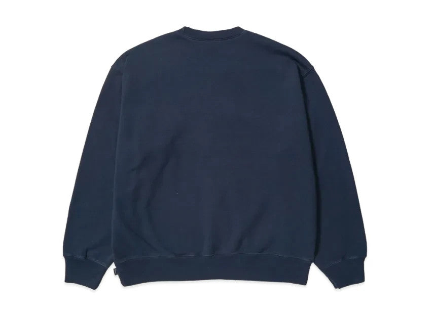 Supreme Plaid Arc Crewneck "Navy"
