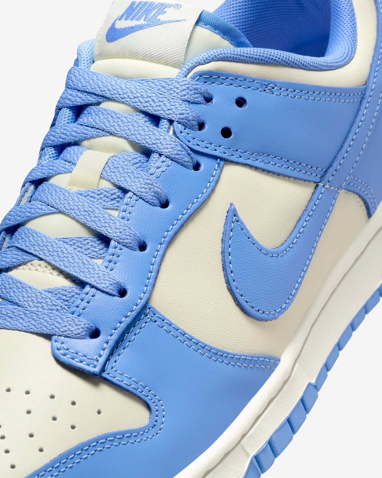 DV0833-113 Nike Dunk Low Coconut Milk Gym Red Sail University Blue (Men's)