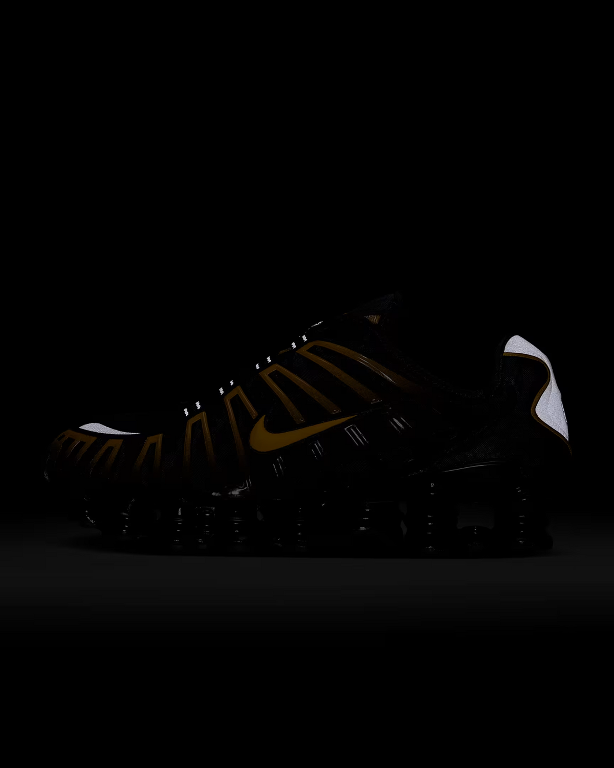 AV3595-013 Nike Shox TL Black University Gold (Men's)