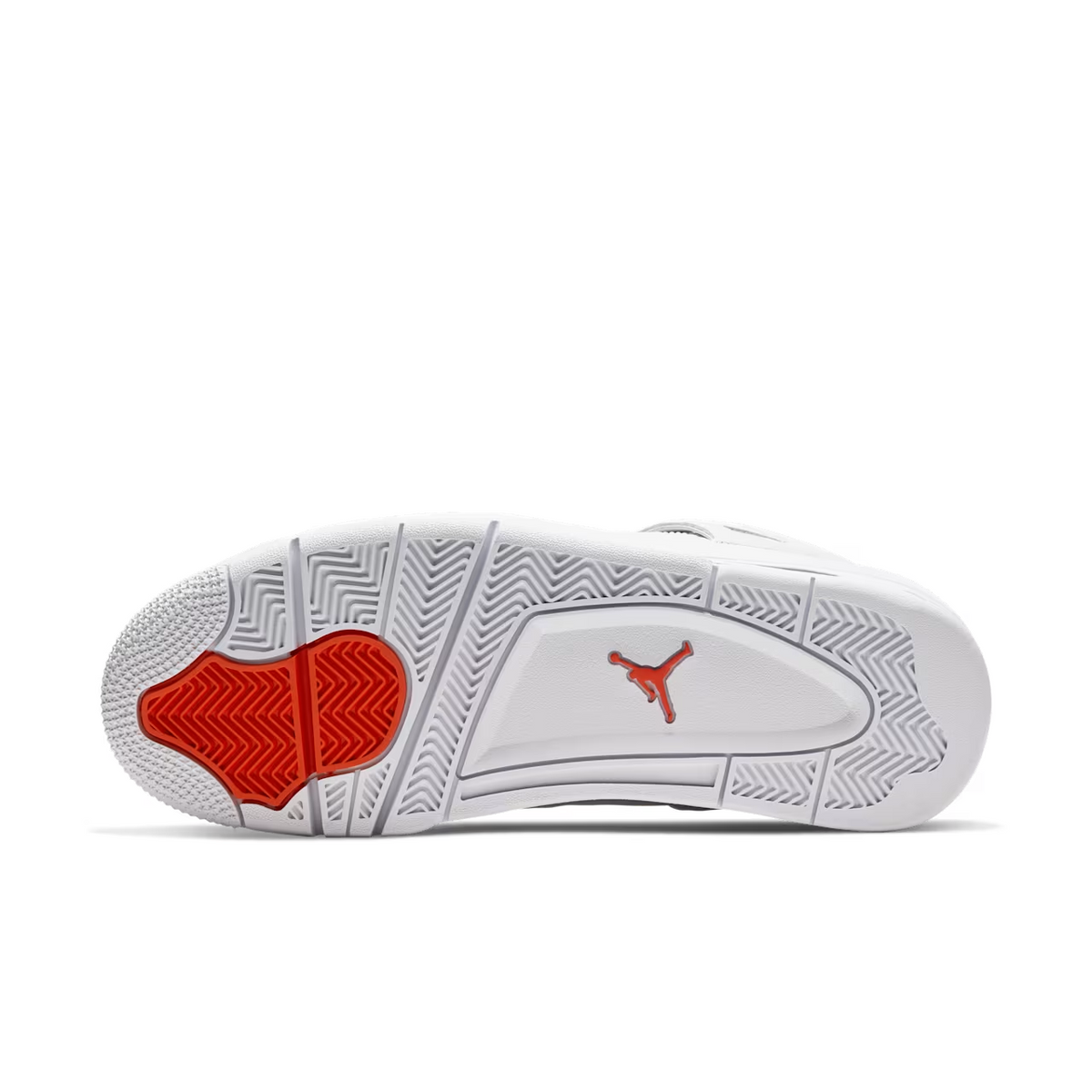 CT8527-118 Nike Air Jordan 4 Retro "White/Team Orange" (Men's)