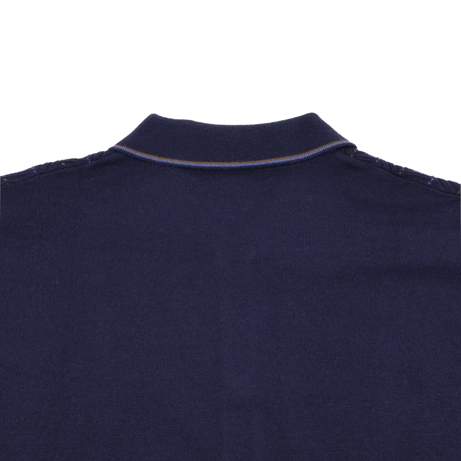 Supreme Herringbone Cardigan Navy