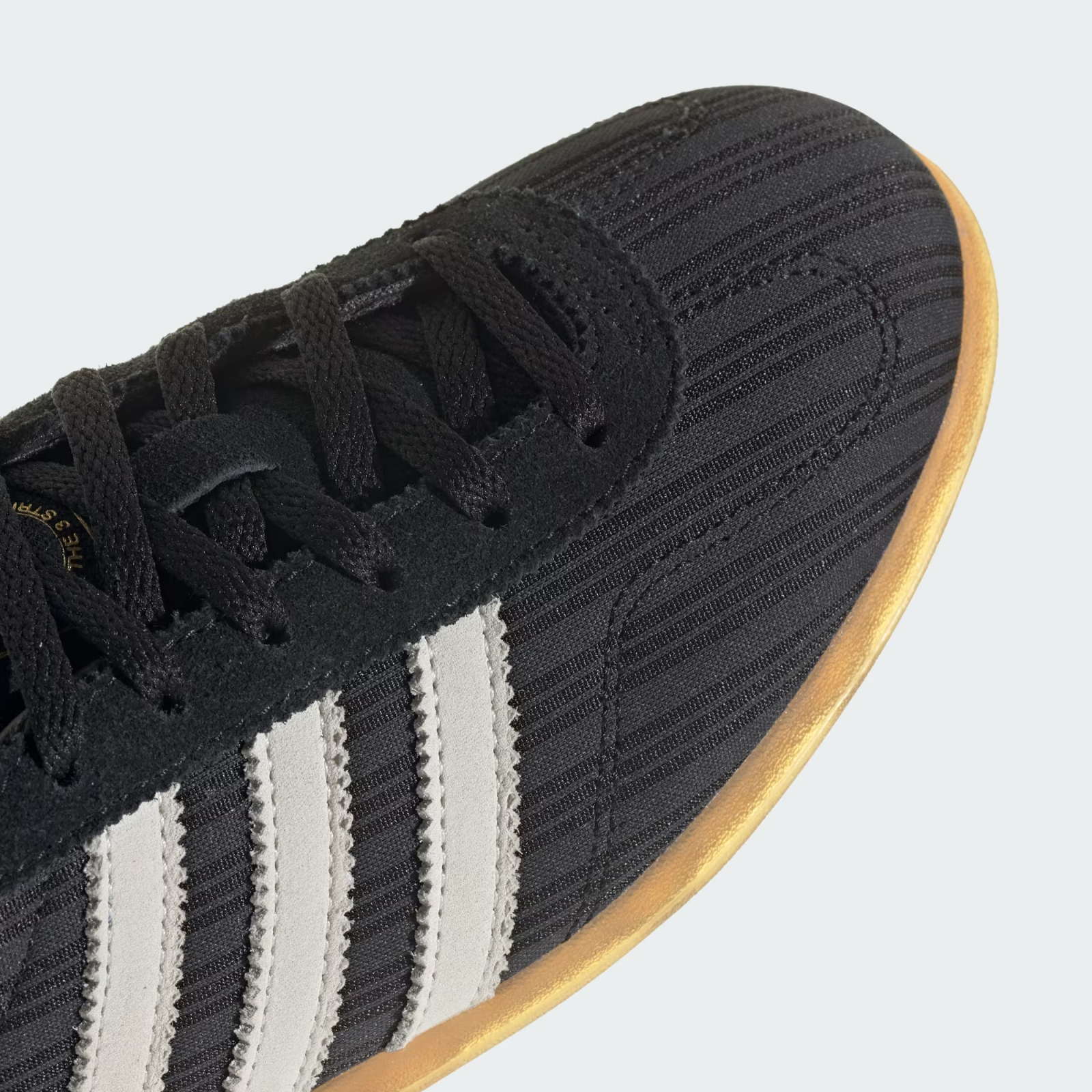 IH1890 adidas Gazelle Lo Pro Core Black Off White Gum (Men's)