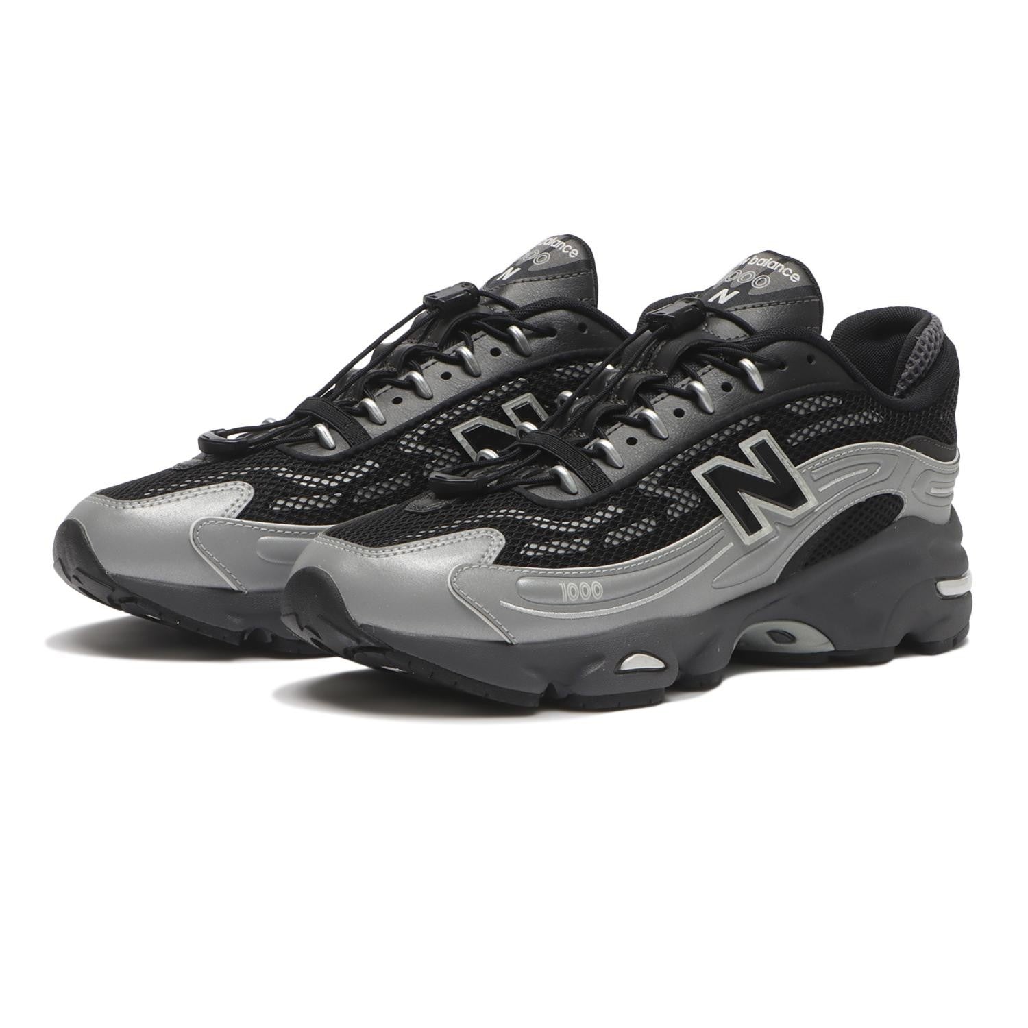 U1000432 New Balance 1000 Silver Metallic Black (Men's)