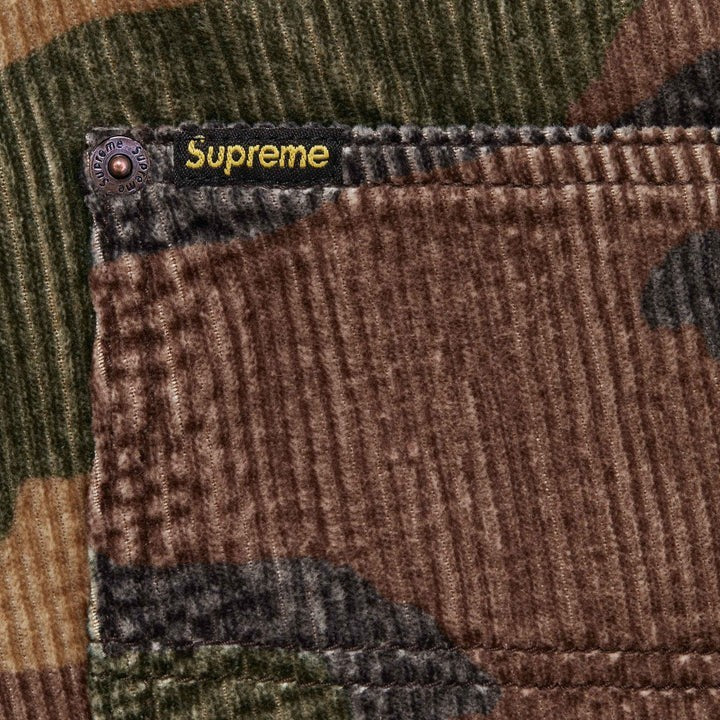 Supreme Wide Wale Corduroy Painter Pant Woodland Camo