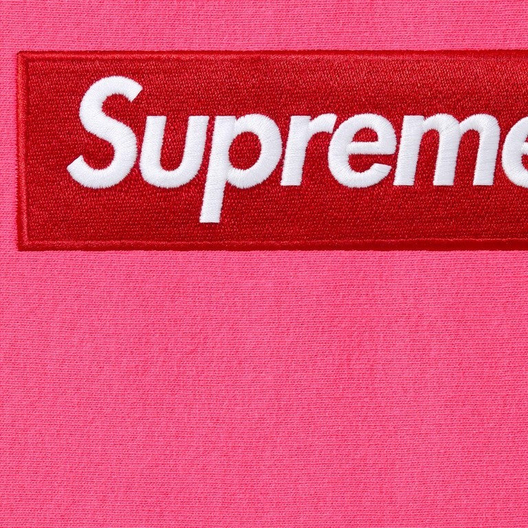 Supreme Box Logo Hooded Sweatshirt (25FW) Magenta