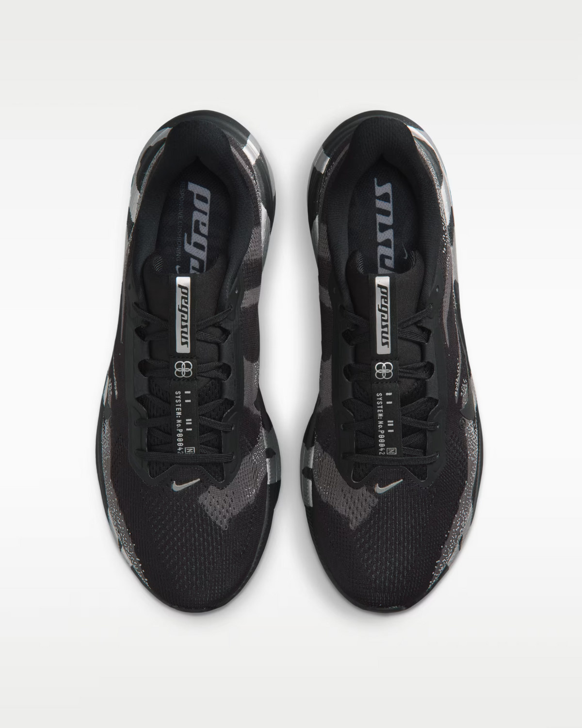 IQ3928-001 Nike Pegasus 42 Disrupt Pack "Black/Medium Ash" (Men's)