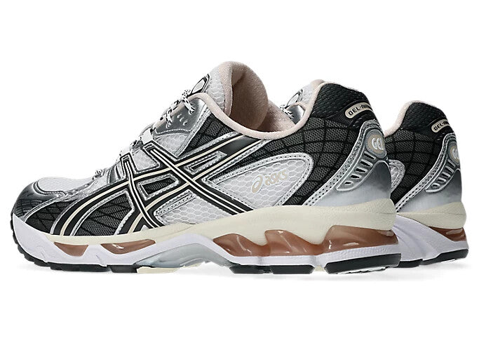 1203A543-104 Asics Gel-Nimbus 10.1 White Obsidian Grey (Men's)