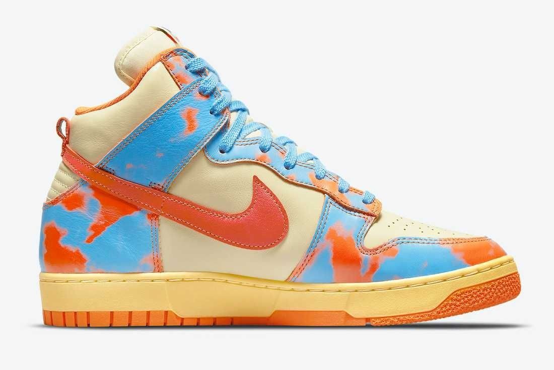 DD9404-800 Nike Dunk High 1985 SP "Orange Acid Wash" (Men's)