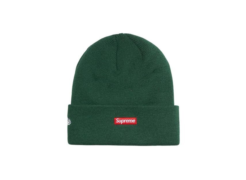 Supreme New Era S Logo Beanie Dark Green (22FW)
