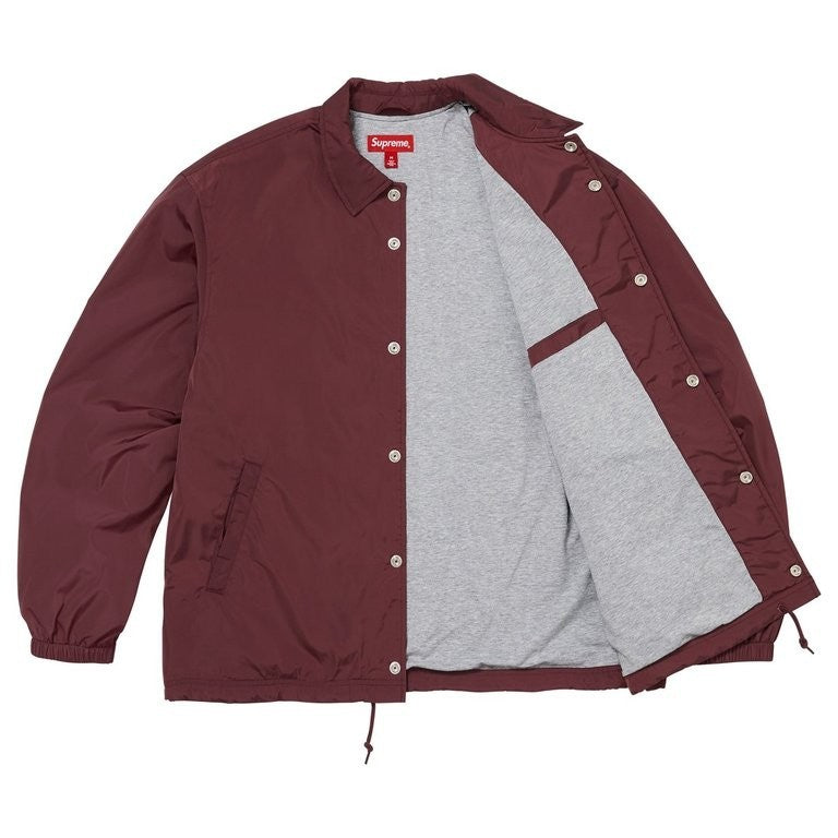 Supreme Coaches Jacket Burgundy