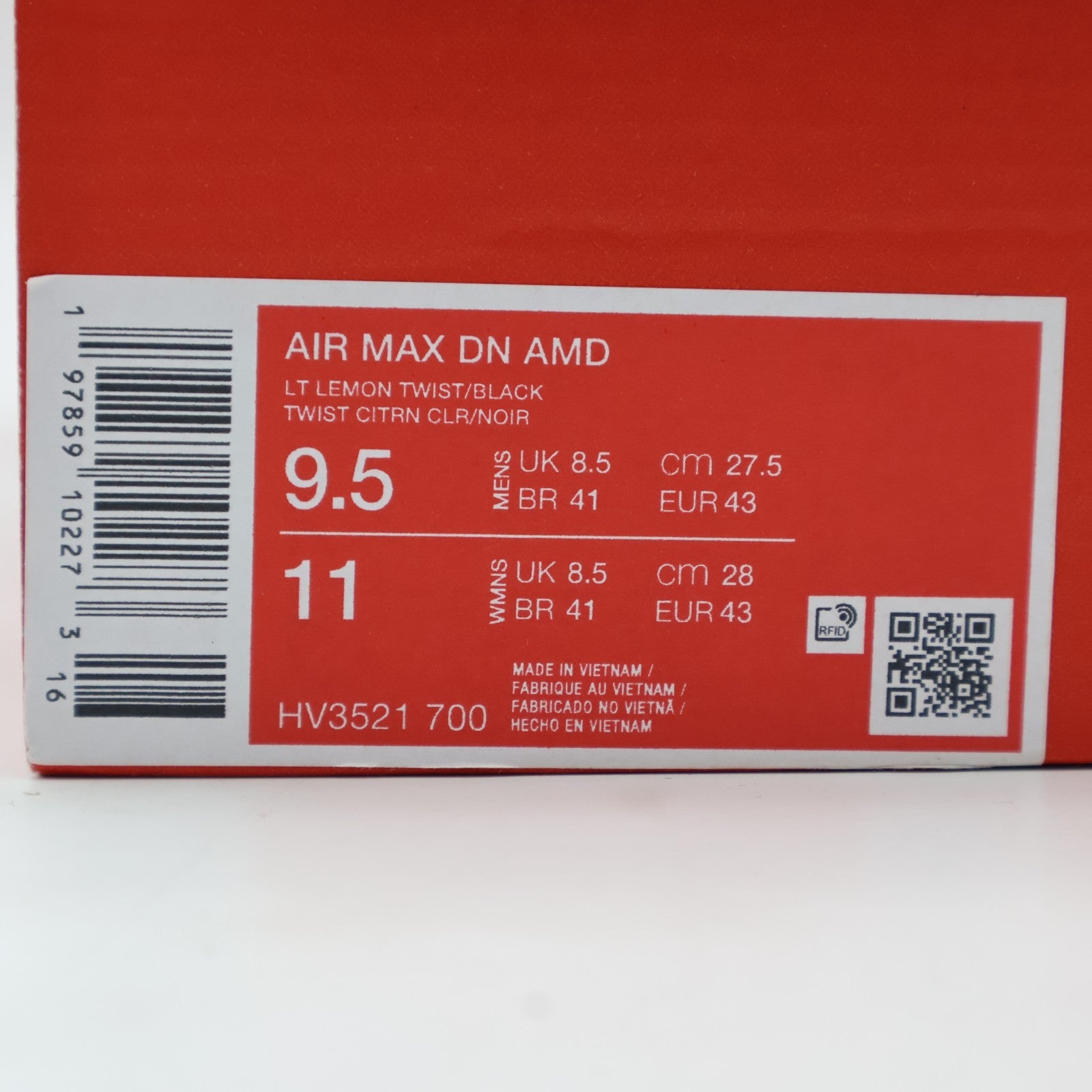 HV3521-700 Nike Air Max DN Light Lemon Twist (Men's)