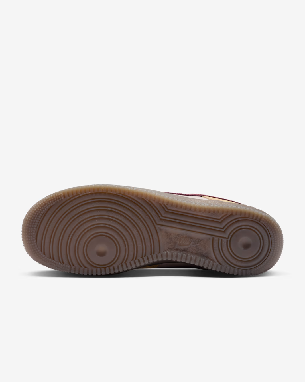 IQ3408-286 Nike Air Force 1 Low Linen Moon Particle Burgundy Crush (Men's)