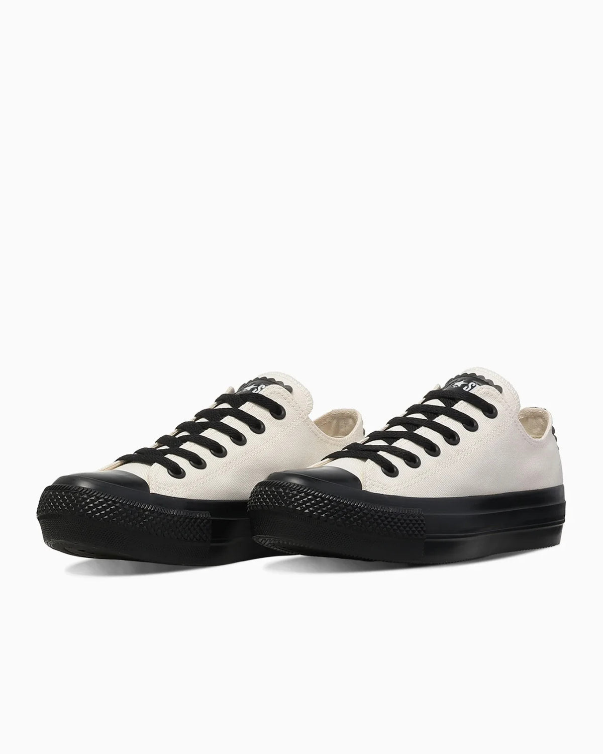 31318821 Converse Women's All Star PLTS Flowercut OX "White/Black" (Women's)