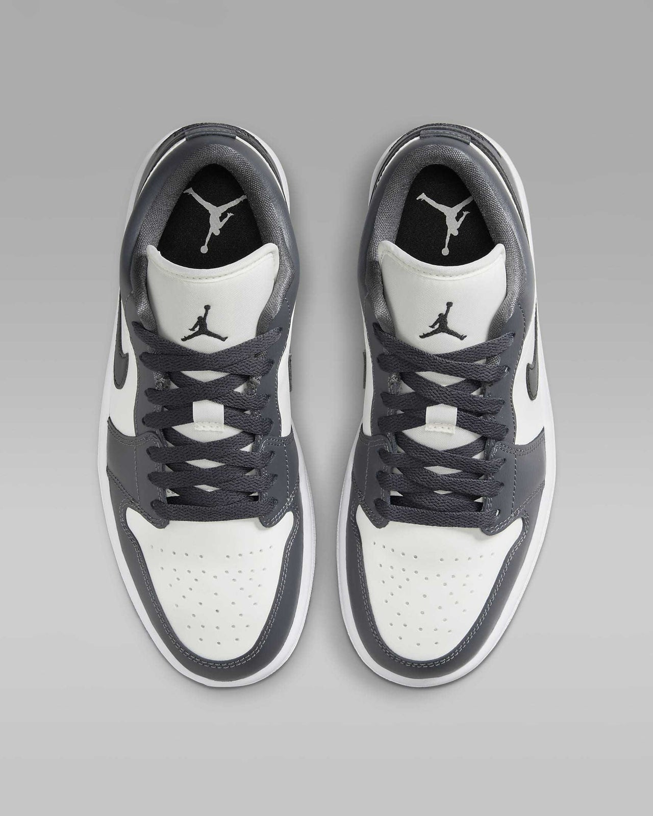 DC0774-102 Nike Air Jordan 1 Low Dark Grey (Women's)