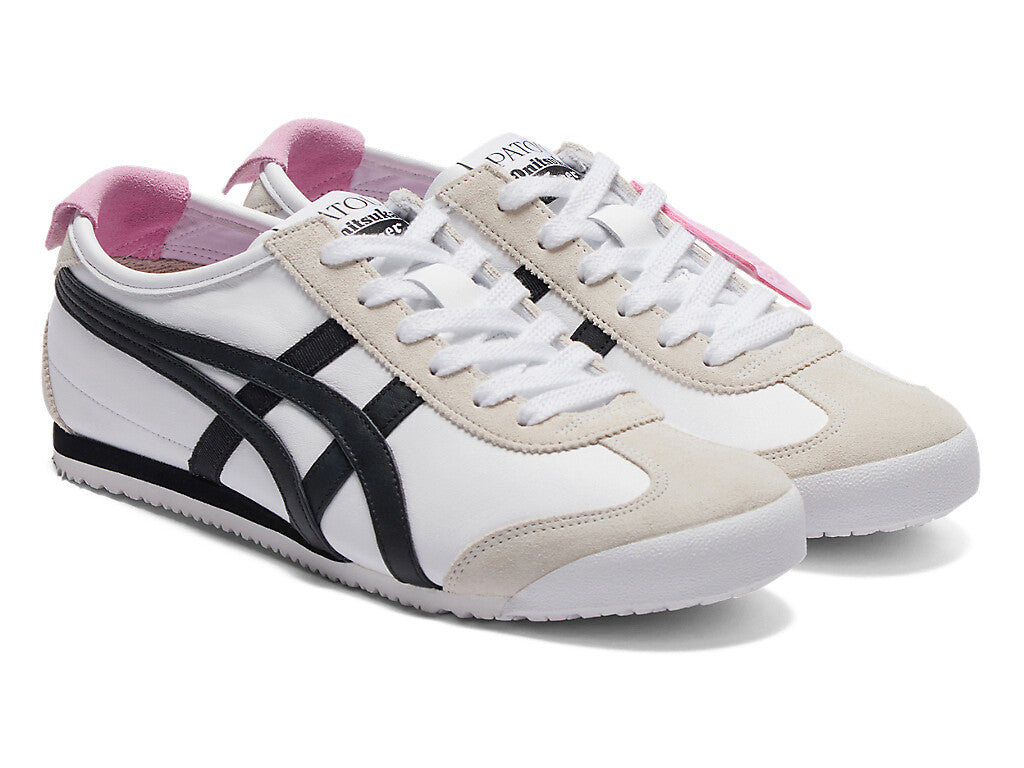 1183C380-100 PATOU Onitsuka Tiger Mexico 66 White Black (Men's)
