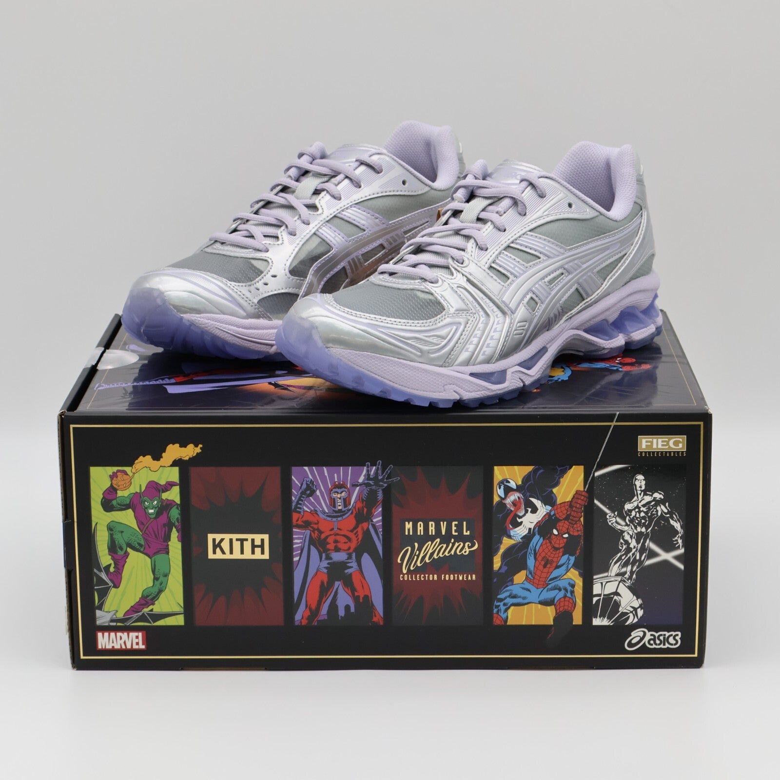 1203A661-020 KITH Marvel Super Villains Asics Gel-Kayano 14 Silver Surfer (Men's