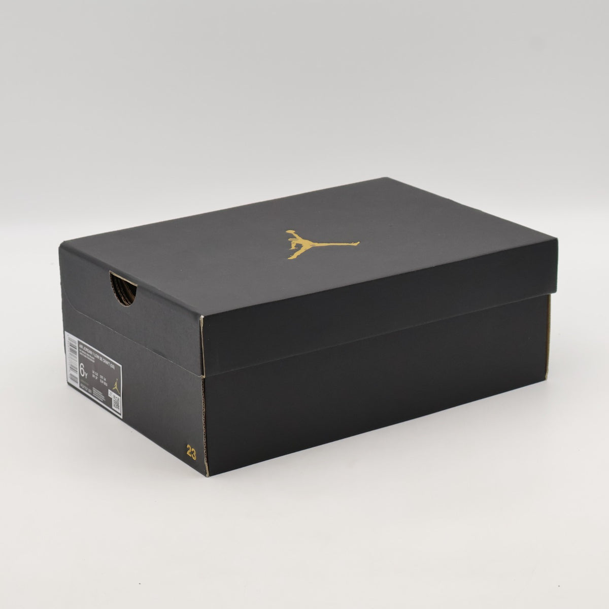 FQ7757-001 Nike GS Air Jordan 1 Low SE Craft Dark Smoke Grey